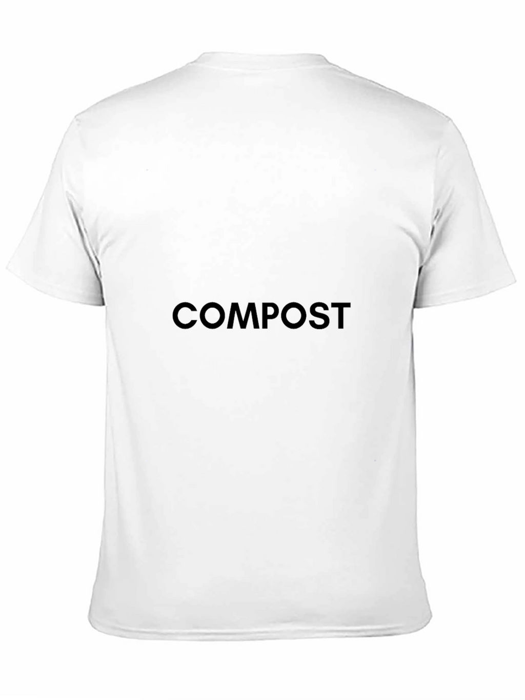 Compost Crew T-Shirt - Black Classic Fit