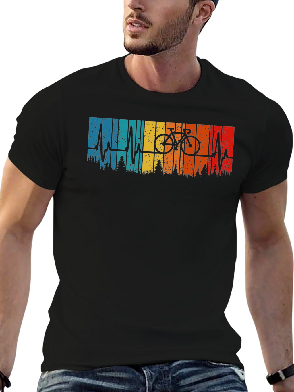 Cycling Heartbeat T-Shirt