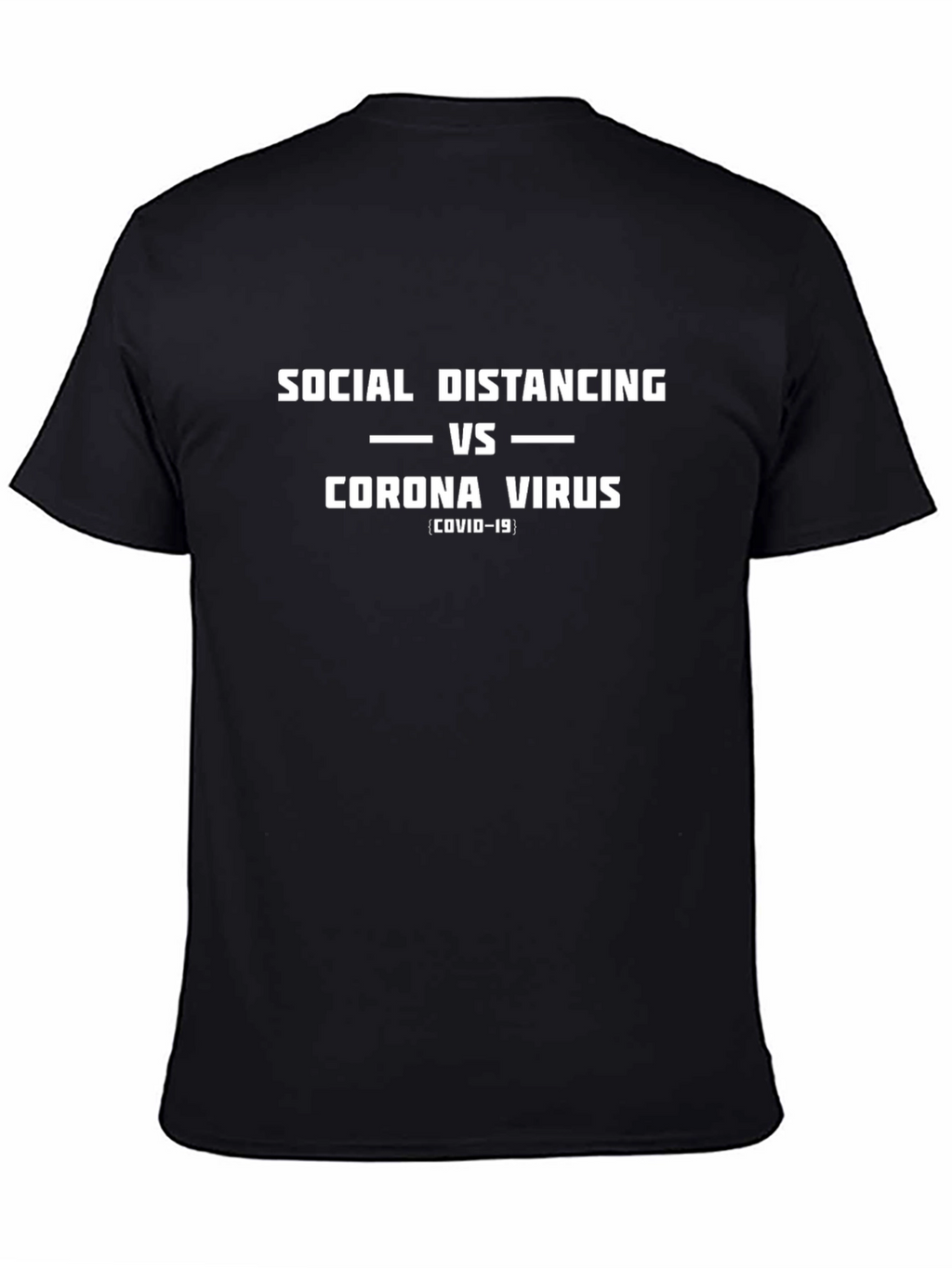 Social Distancing vs. Corona Virus T-Shirt