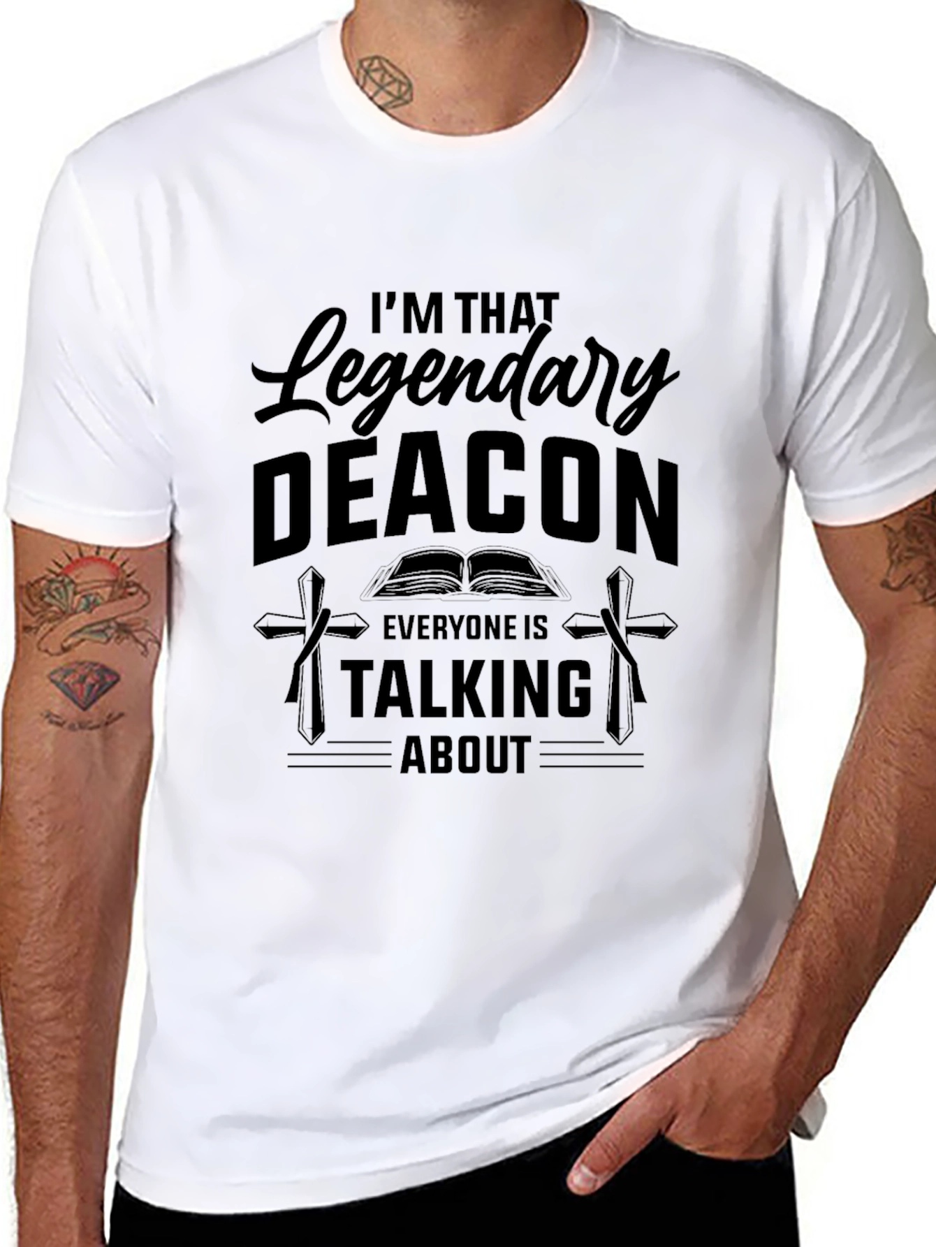 Legendary Deacon T-Shirt - Religious Apparel
