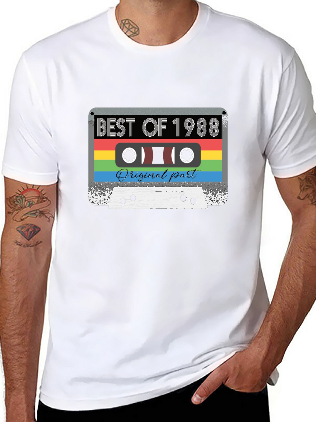 Best of 1988 Cassette Tape Graphic Tee