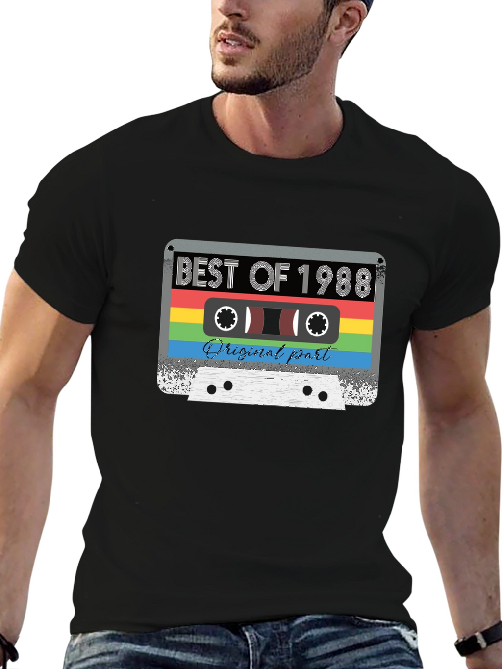 Best of 1988 Cassette Tape Graphic Tee