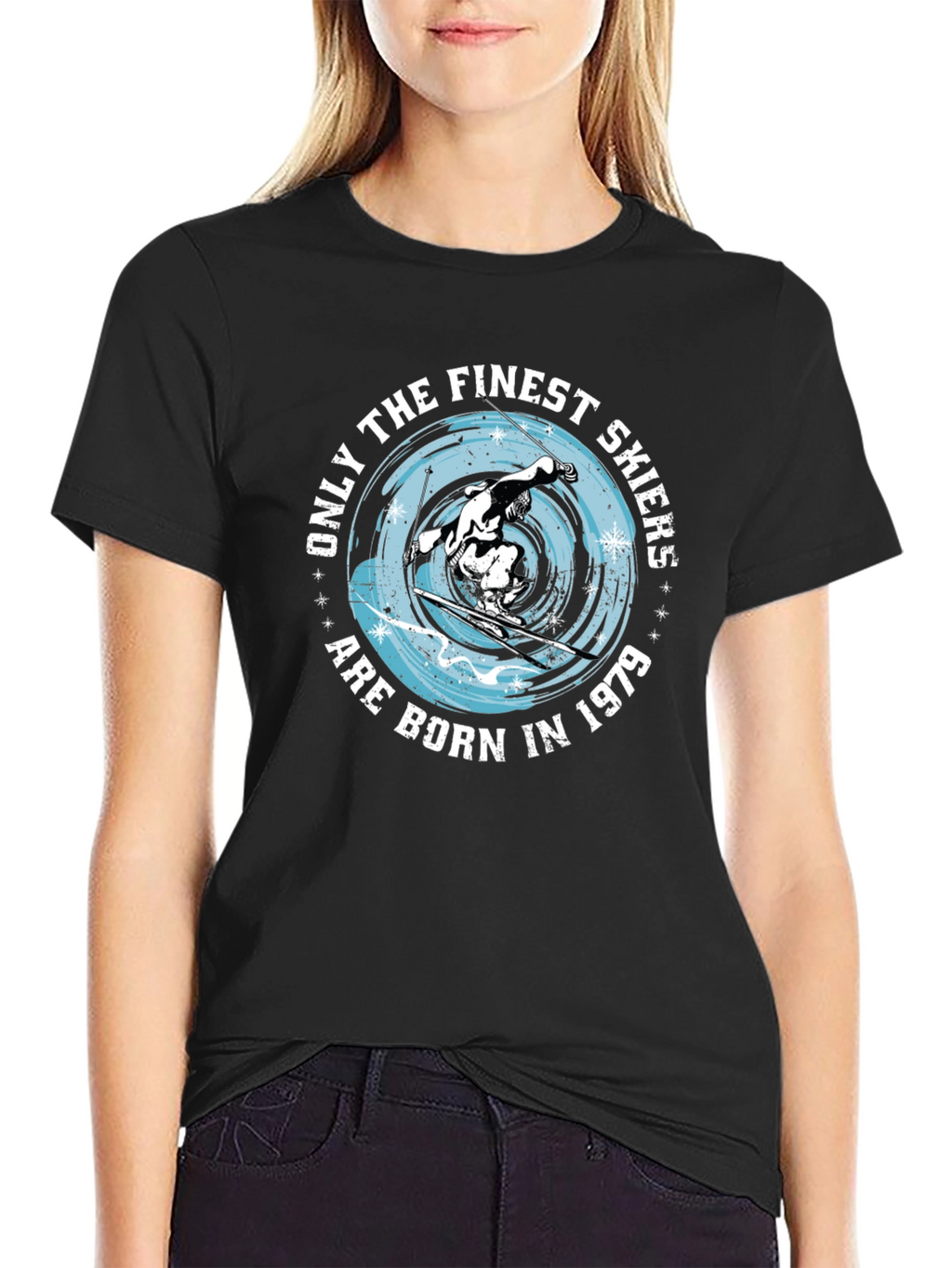 Finest Skiers Born in 1979 Graphic Tee
