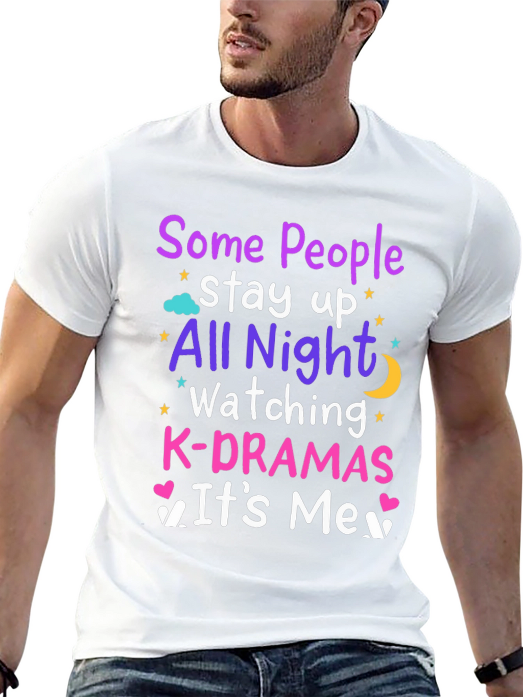 K-Drama Fan Tee: All Night Watching Comfort
