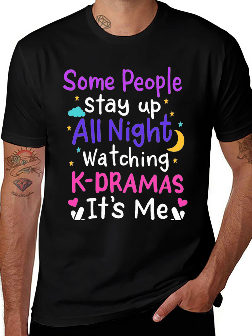 K-Drama Fan Tee: All Night Watching Comfort