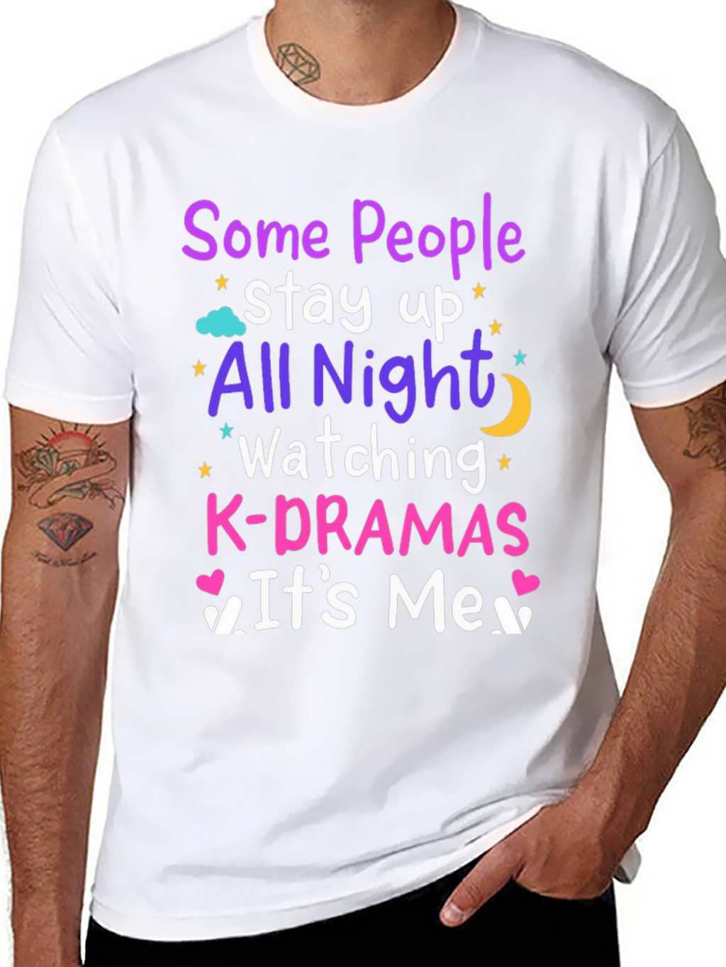 K-Drama Fan Tee: All Night Watching Comfort