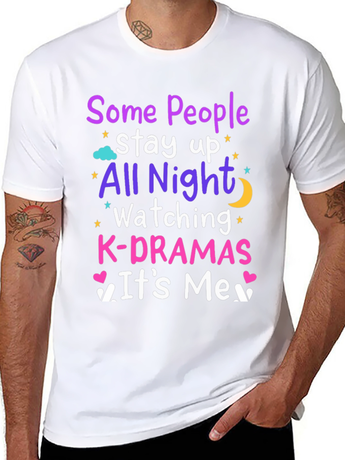 K-Drama Fan Tee: All Night Watching Comfort