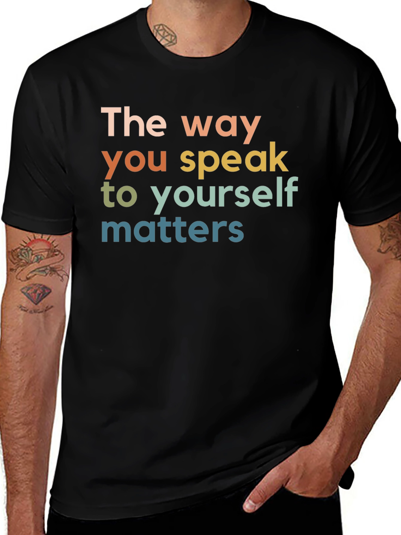 The Way You Speak T-Shirt - Positive Affirmation Tee