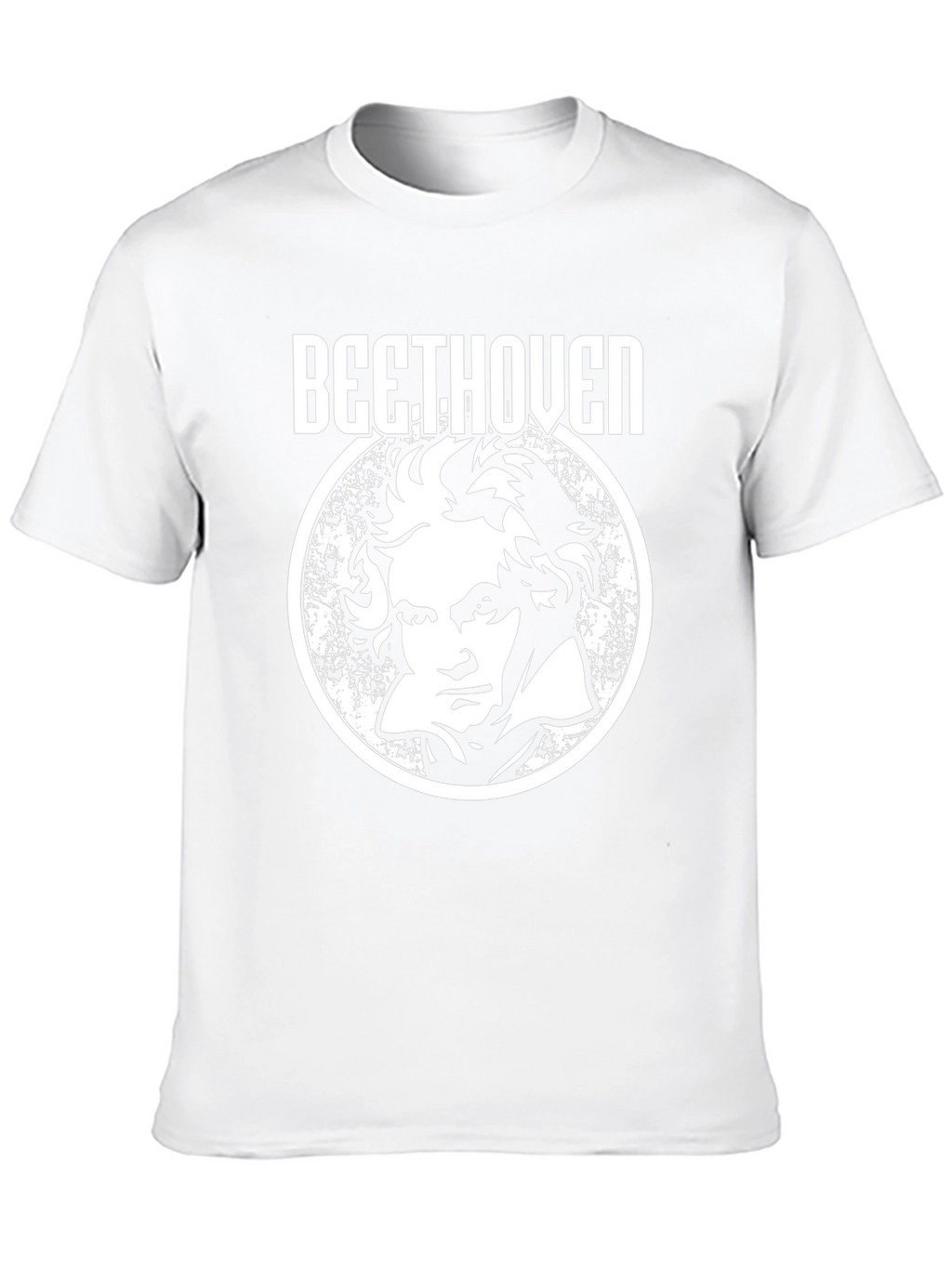 Beethoven Portrait Graphic T-Shirt - Classic Composer Tee