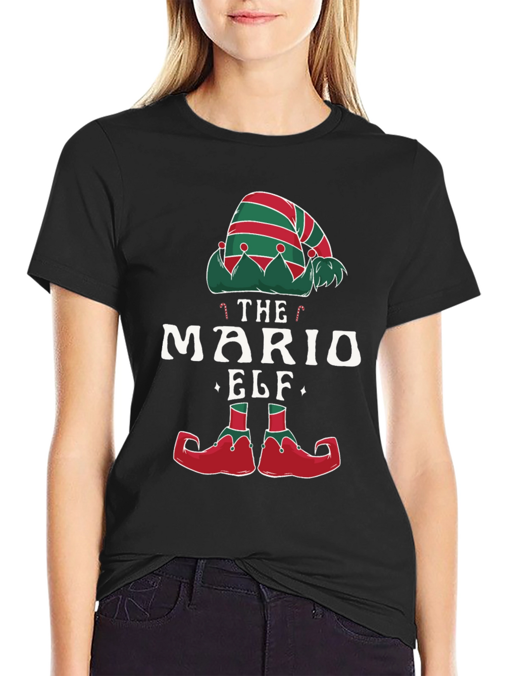 Mario Elf Christmas T-Shirt