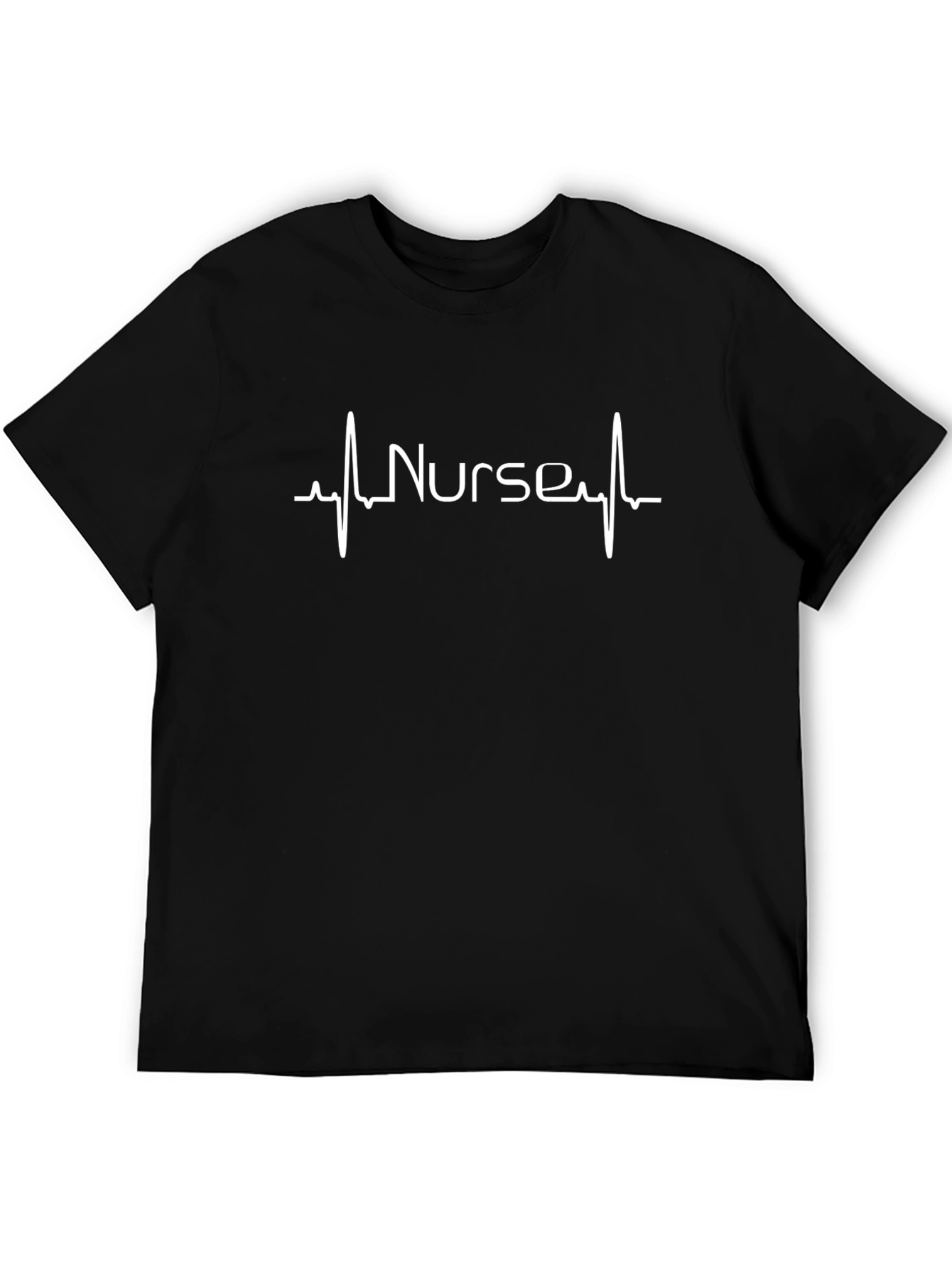 Nurse Heartbeat T-Shirt - Medical Profession Tee