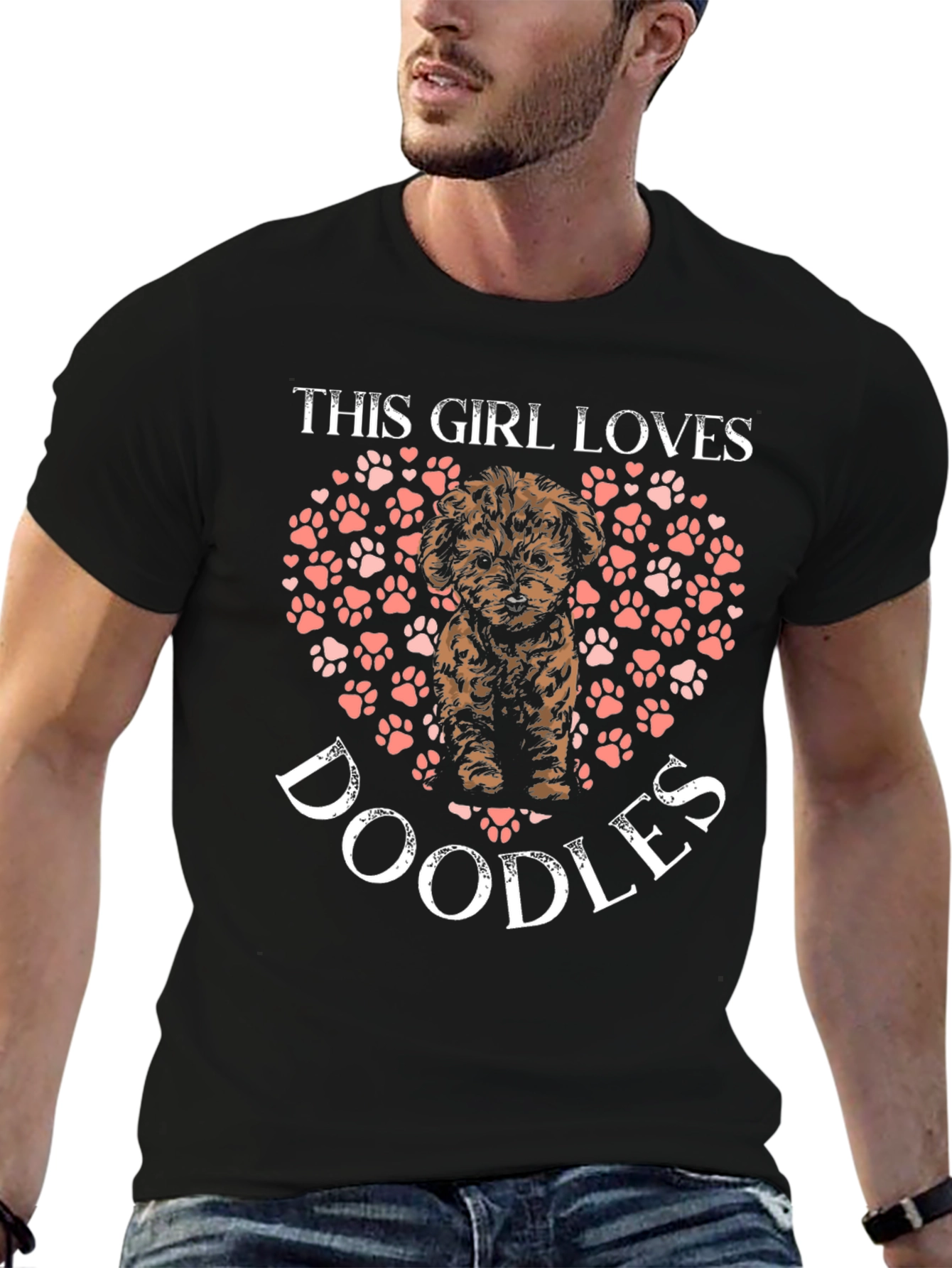 This Girl Loves Doodles Graphic Tee
