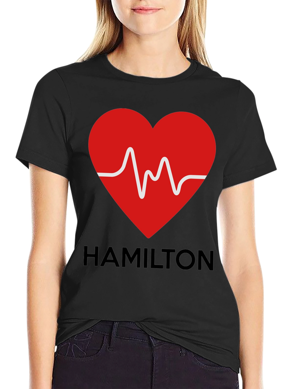 Hamilton Heartbeat T-Shirt - Formula 1 Fan Apparel