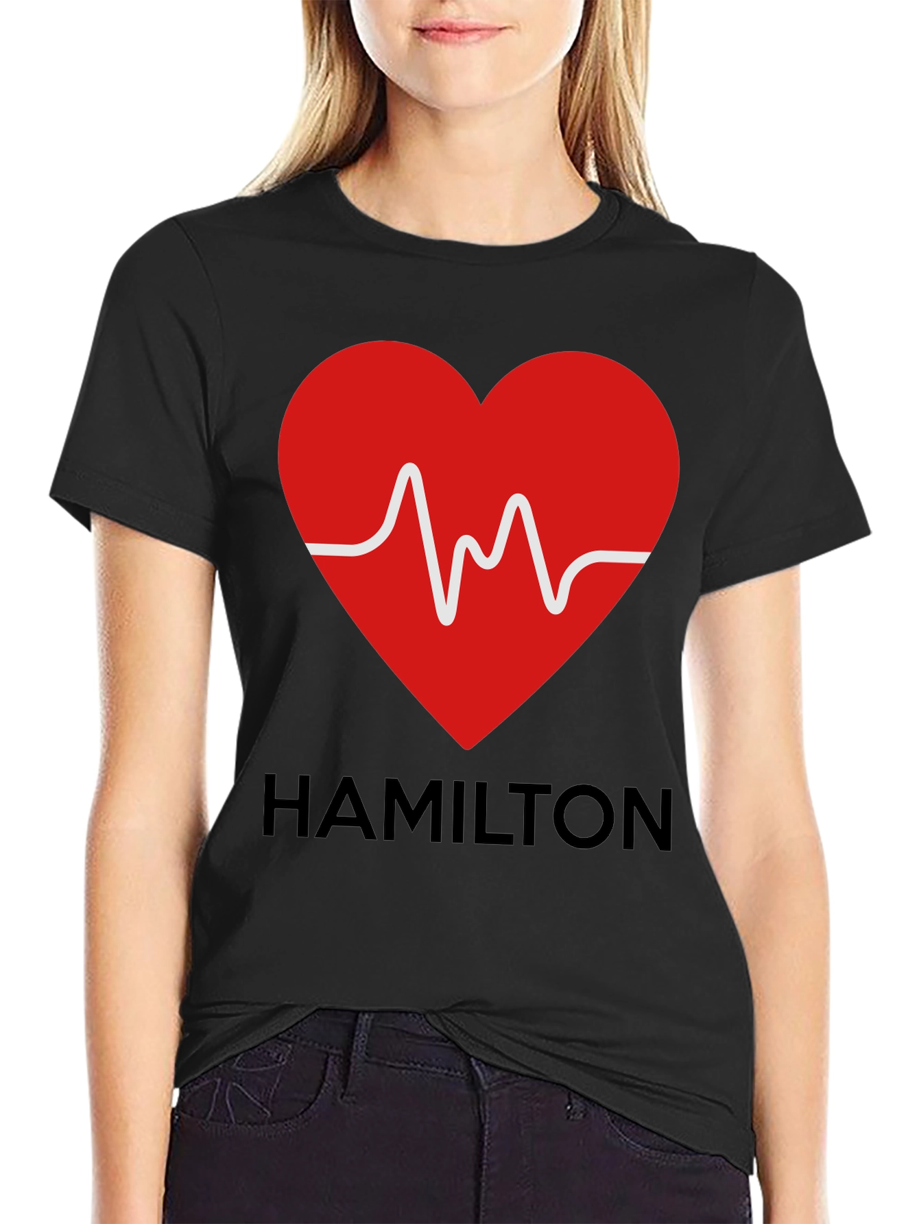 Hamilton Heartbeat T-Shirt - Formula 1 Fan Apparel