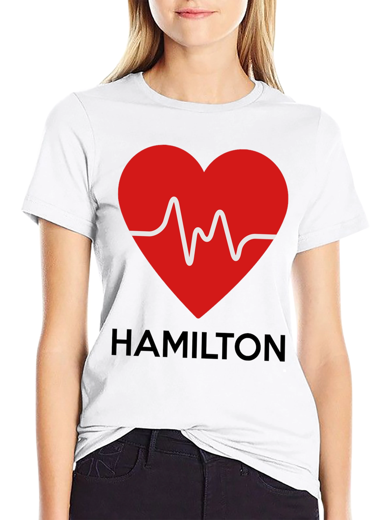 Hamilton Heartbeat T-Shirt - Formula 1 Fan Apparel