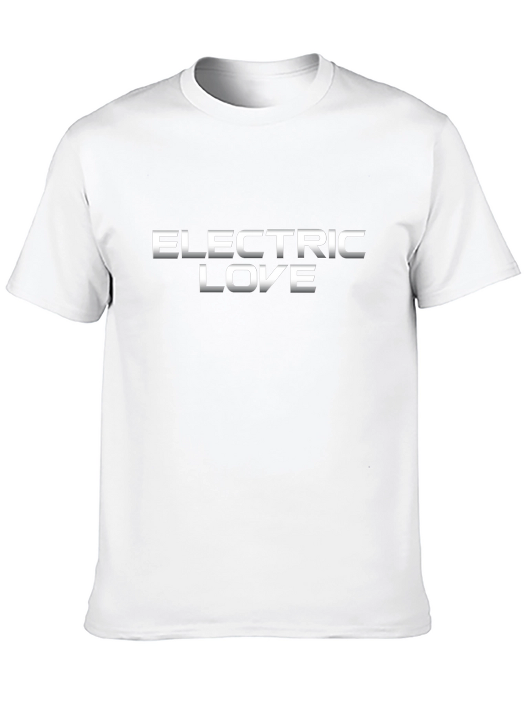 Electric Love T-Shirt - Black Short Sleeve Tee
