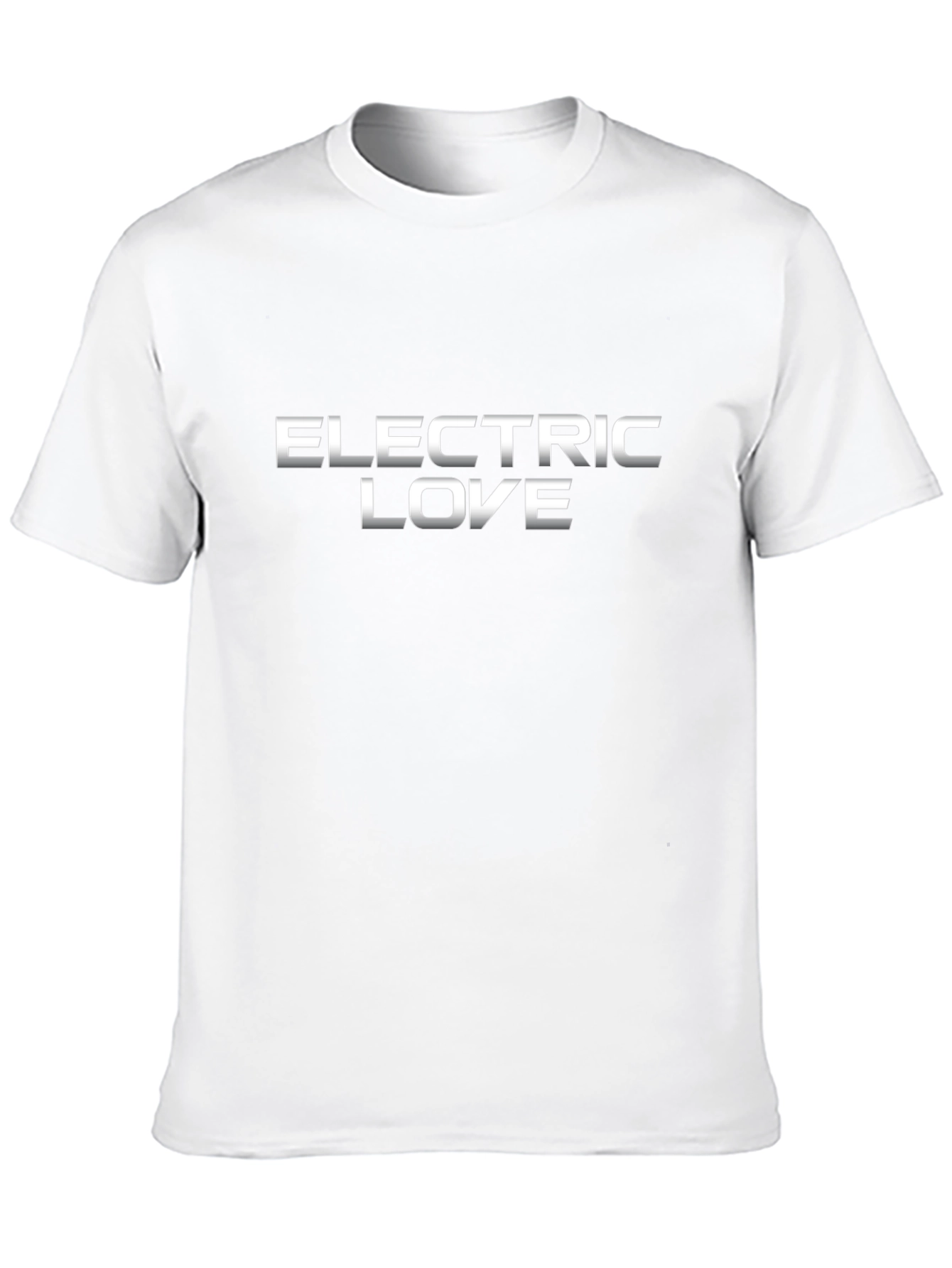 Electric Love T-Shirt - Black Short Sleeve Tee