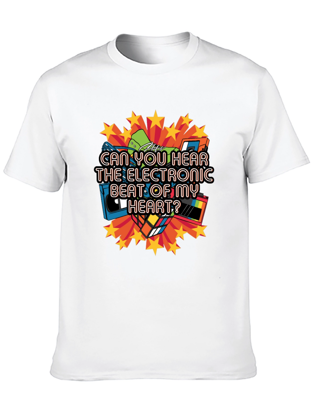 Electronic Heartbeat T-Shirt