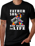 Father & Son Autism Awareness T-Shirt