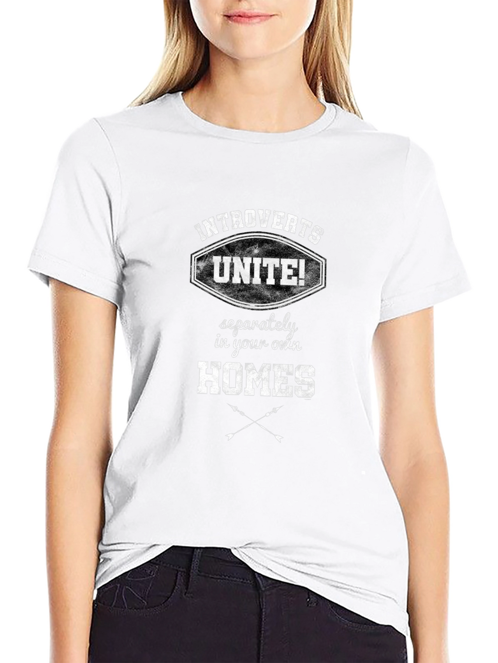 Introverts Unite! Graphic T-Shirt