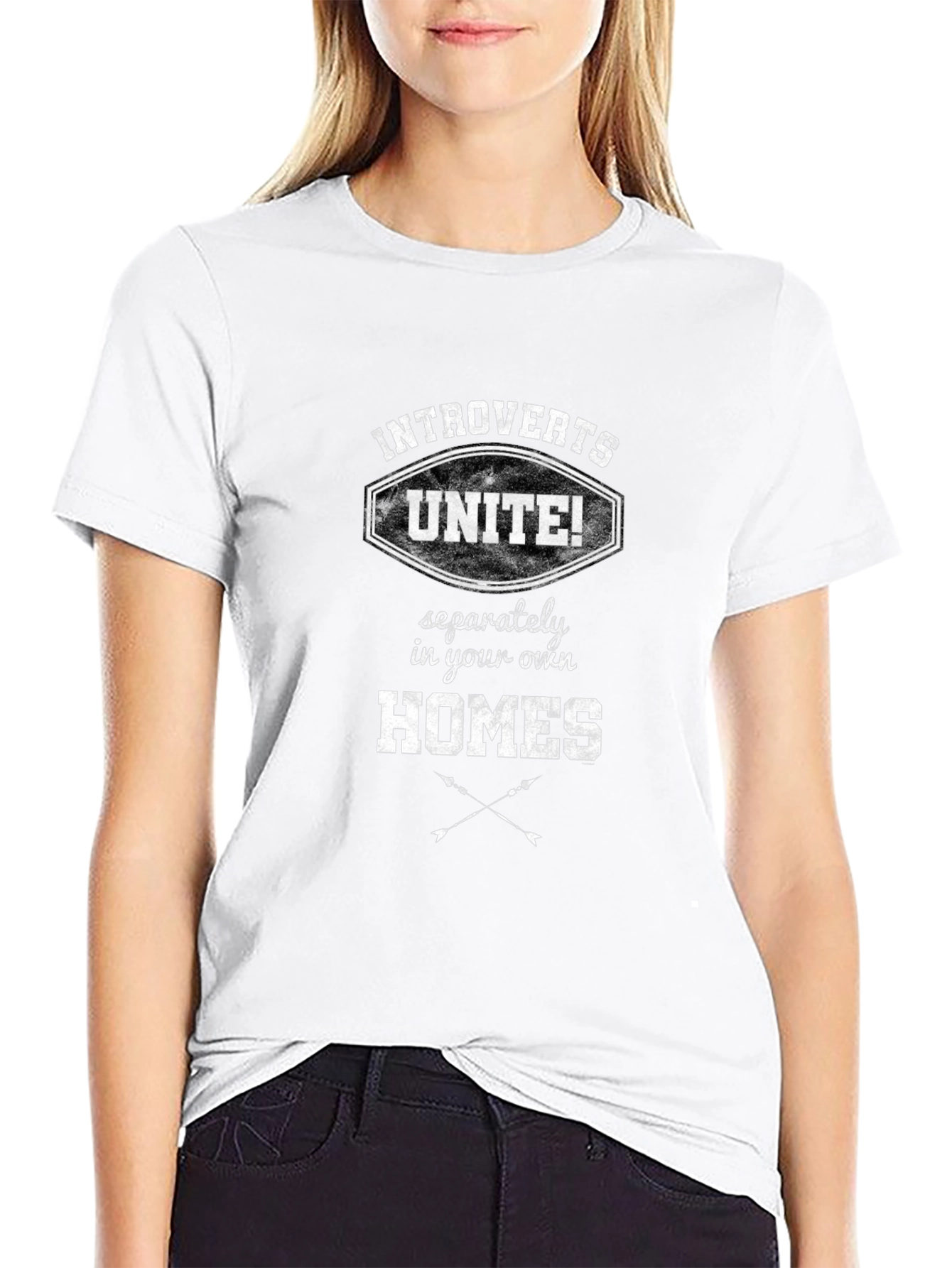 Introverts Unite! Graphic T-Shirt