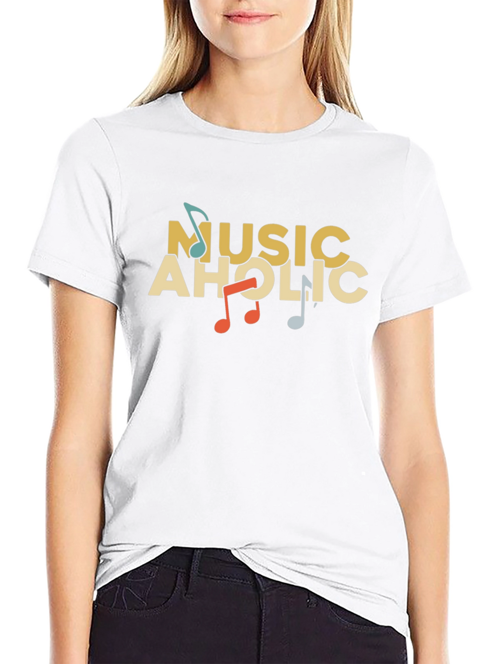 Musicaholic Graphic Tee - Cool Music Lover Shirt