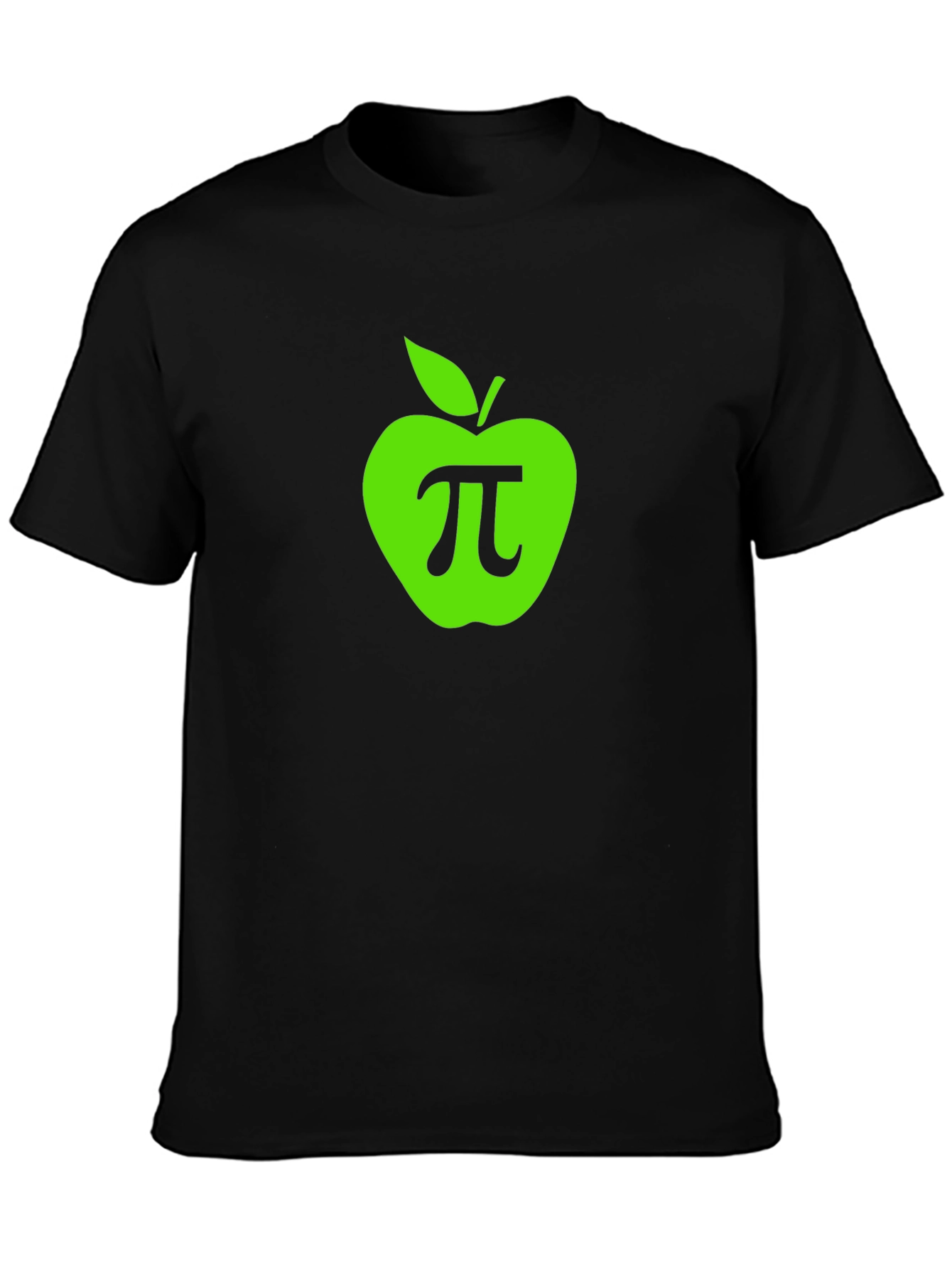 Apple Pi Math T-Shirt - Black