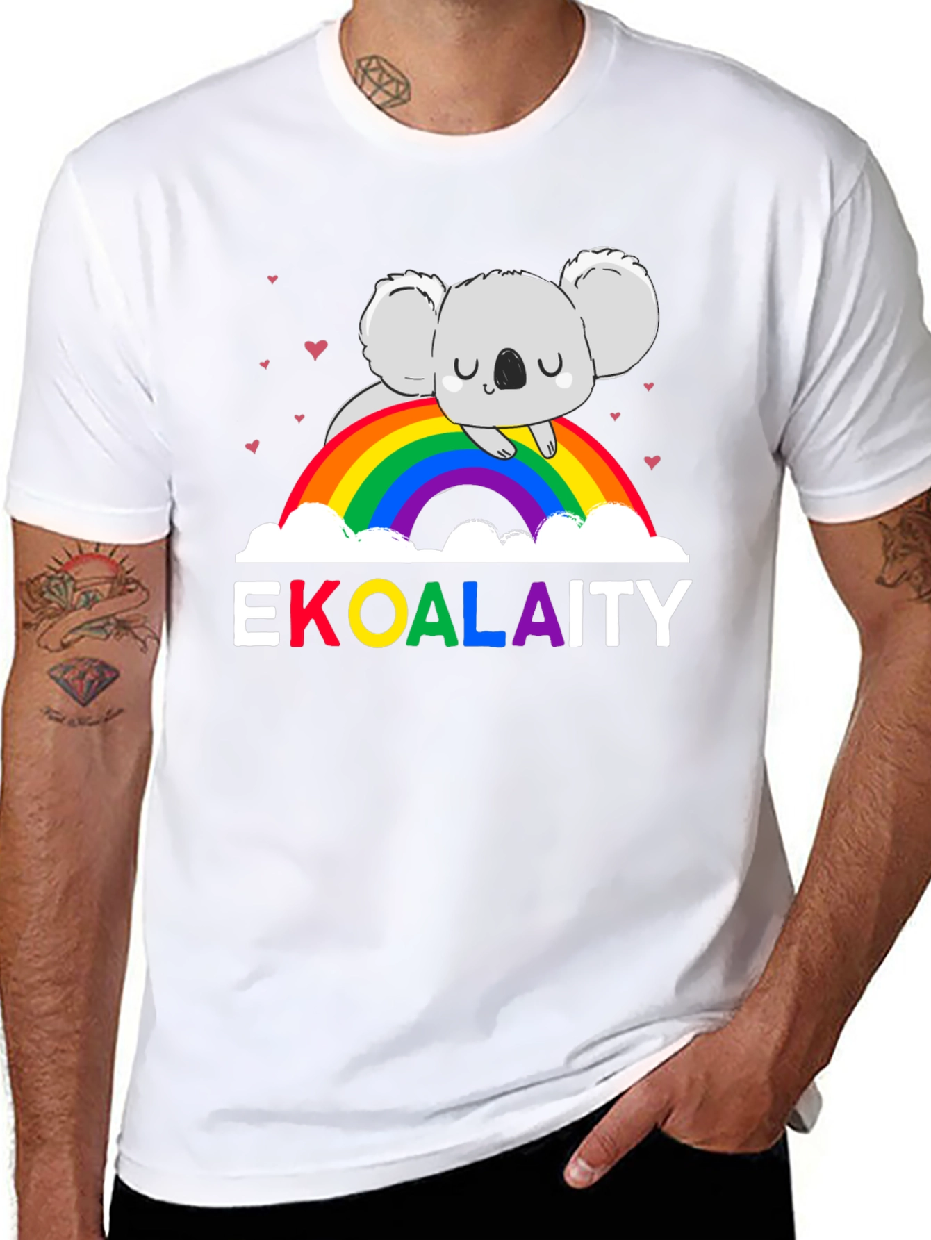 EKOALAITY Pride T-Shirt - Koala Rainbow