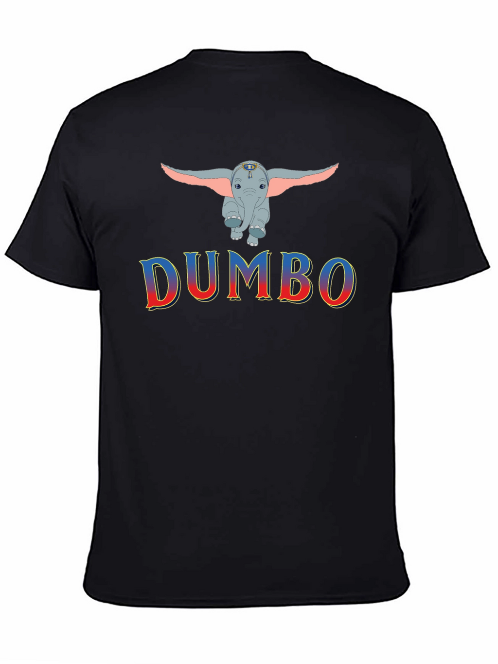 Dumbo Graphic Print Mens T-Shirt
