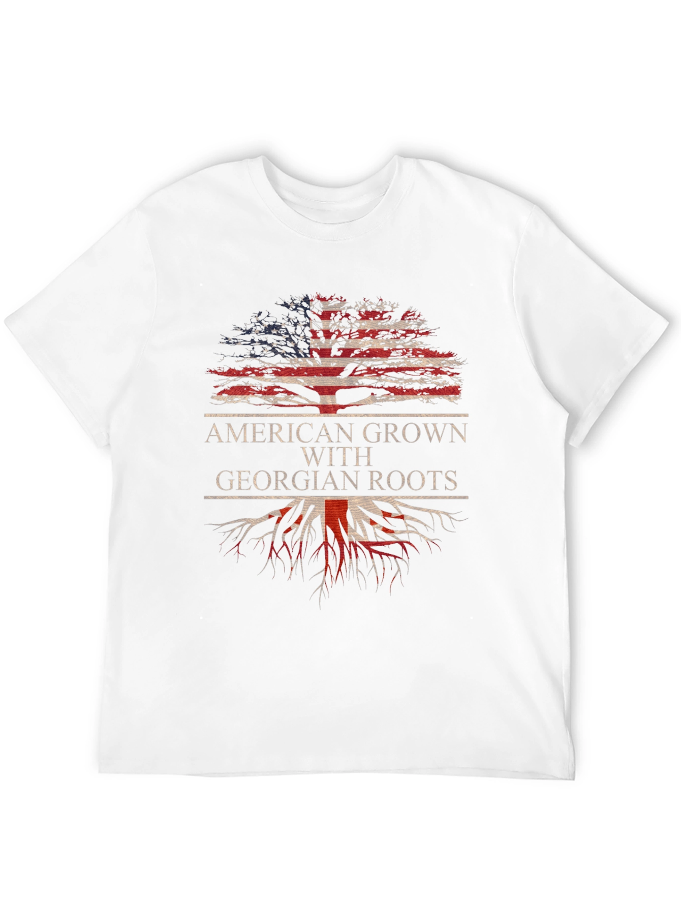 American Grown with Georgian Roots T-Shirt