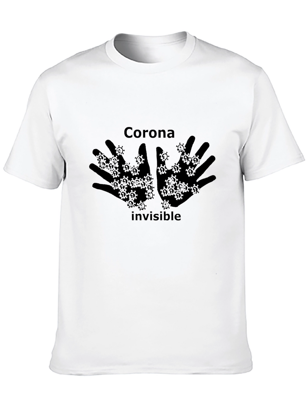 Corona Invisible Black T-Shirt