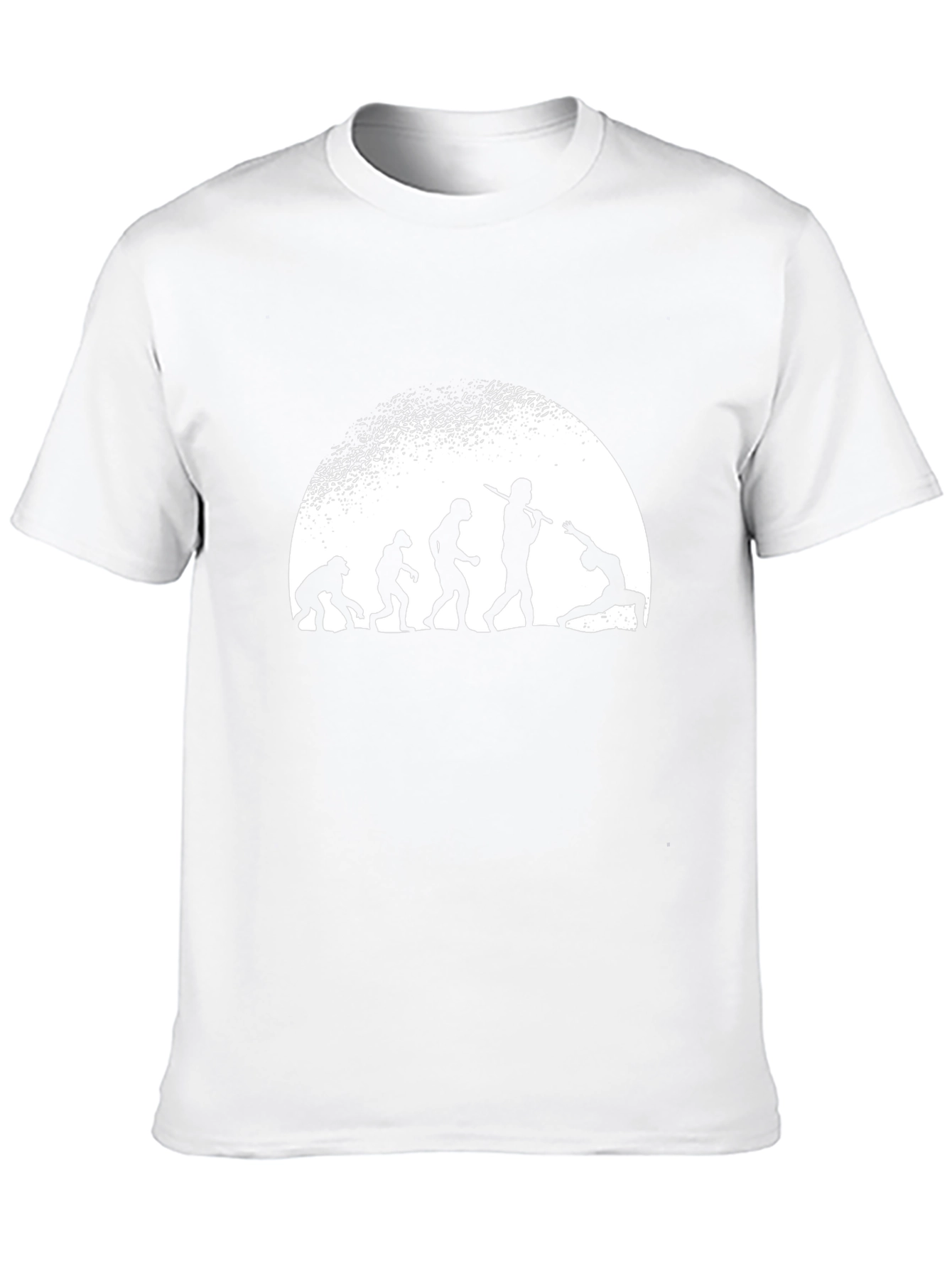 Evolution to Yoga Mens Black T-Shirt