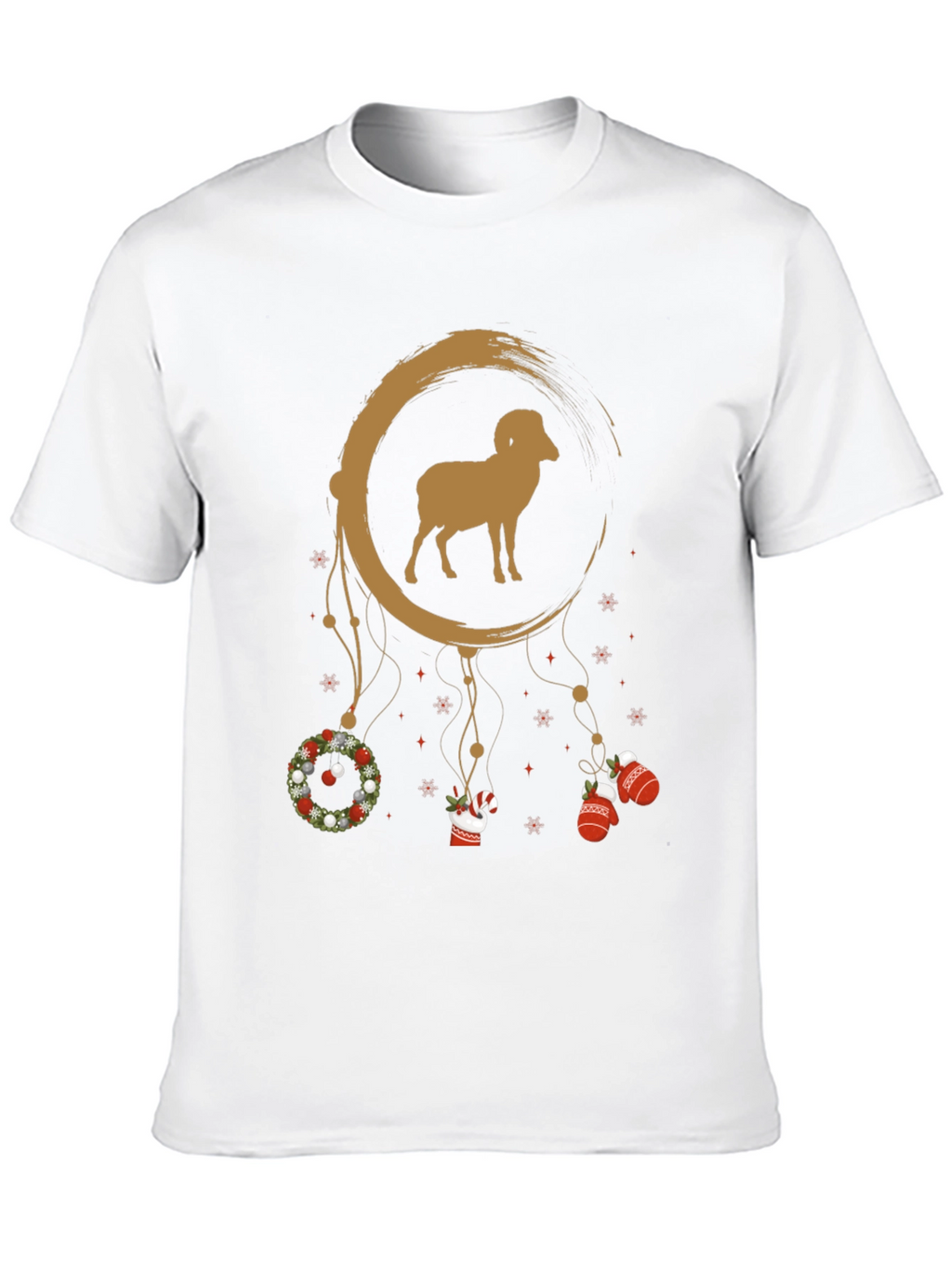 Holiday Ram Dreamcatcher T-Shirt