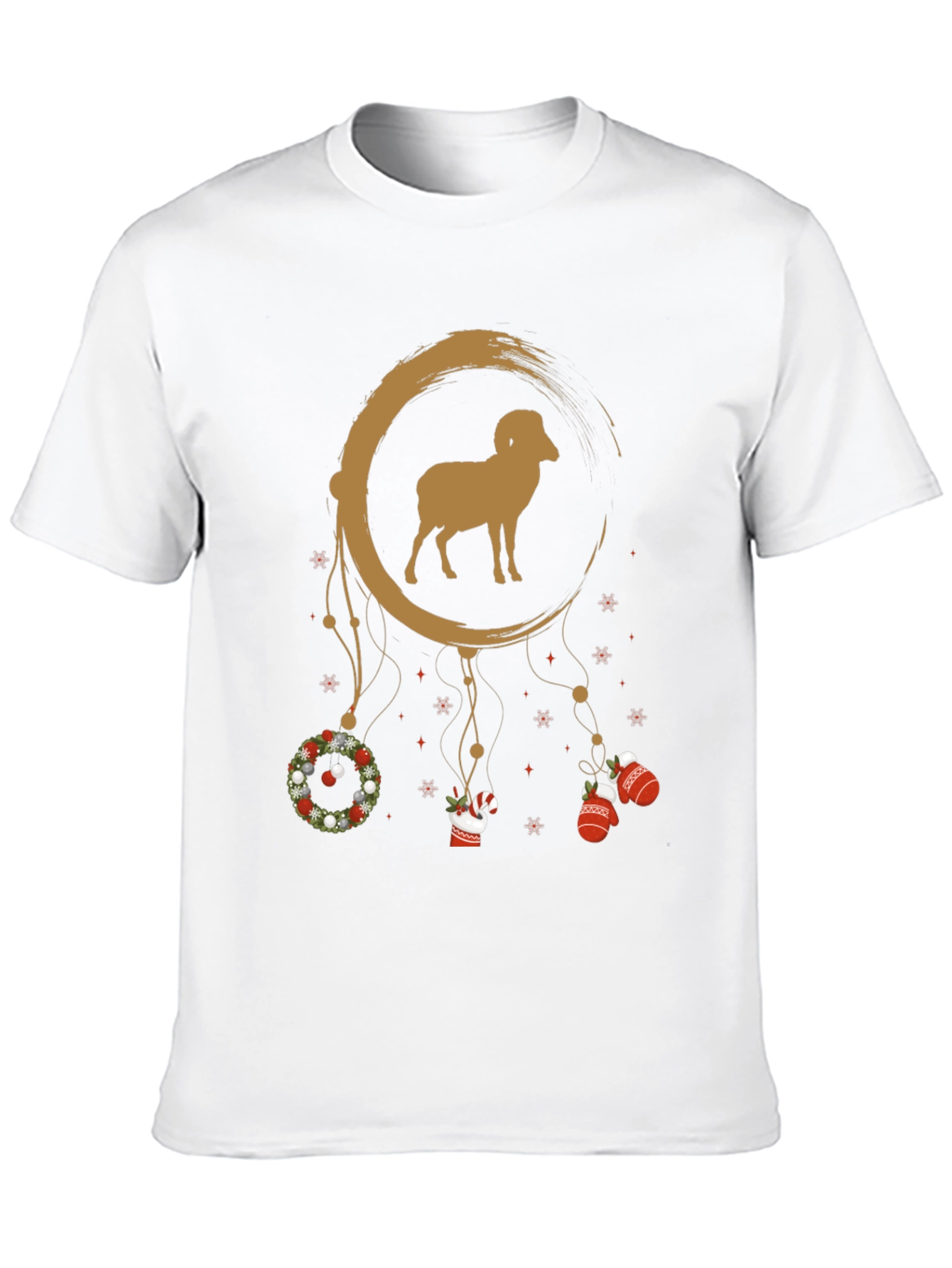 Holiday Ram Dreamcatcher T-Shirt