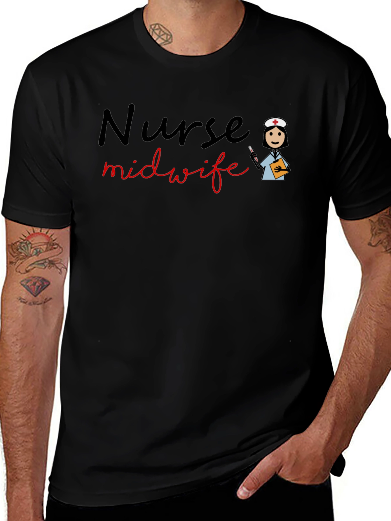 Nurse Midwife T-Shirt - Medical Professional Apparel
