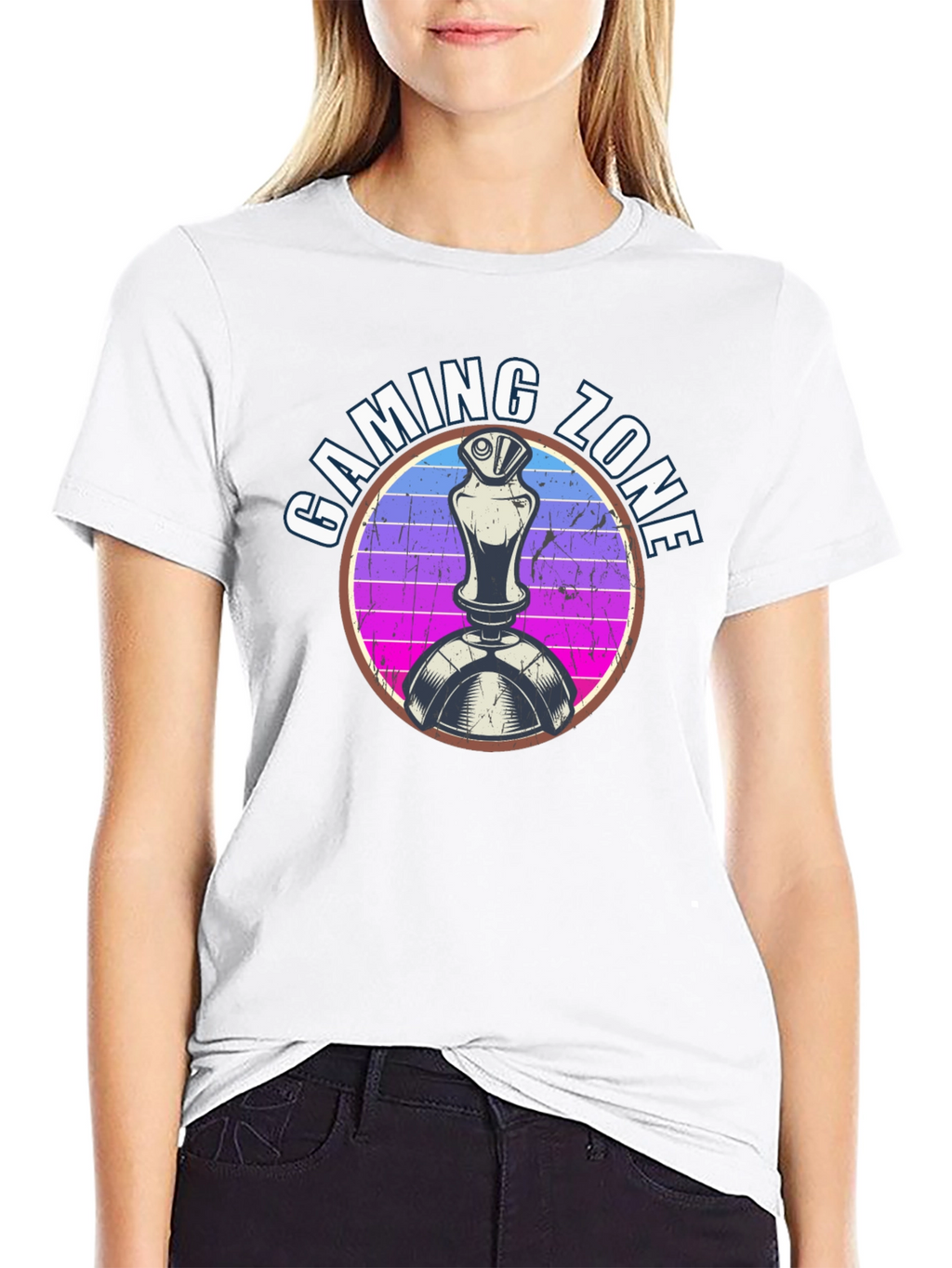 Gaming Zone T-Shirt - Chess Piece Design