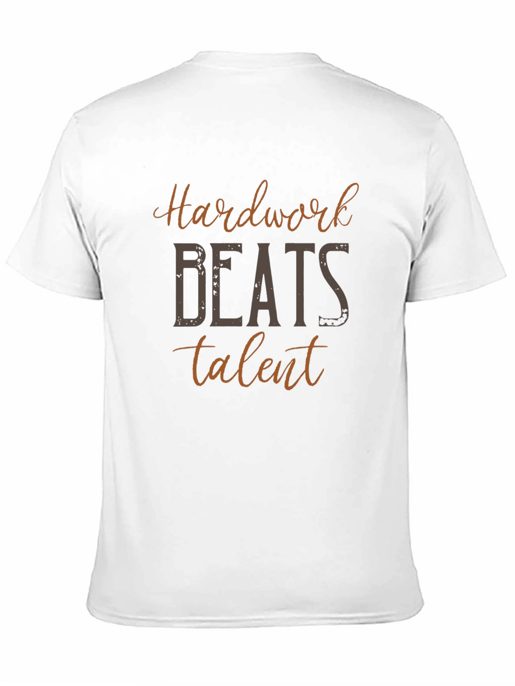 Hardwork Beats Talent Graphic T-Shirt