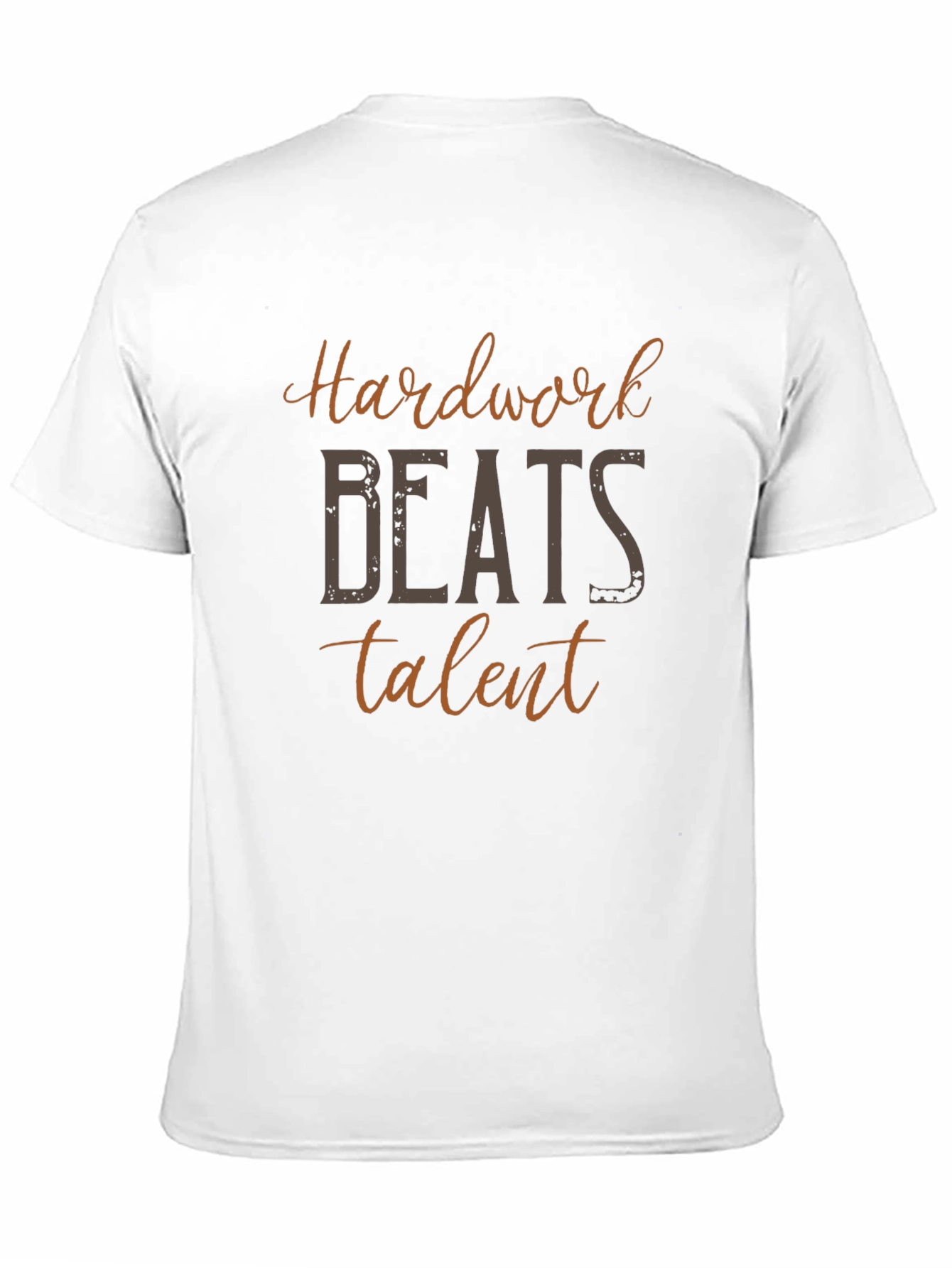 Hardwork Beats Talent Graphic T-Shirt