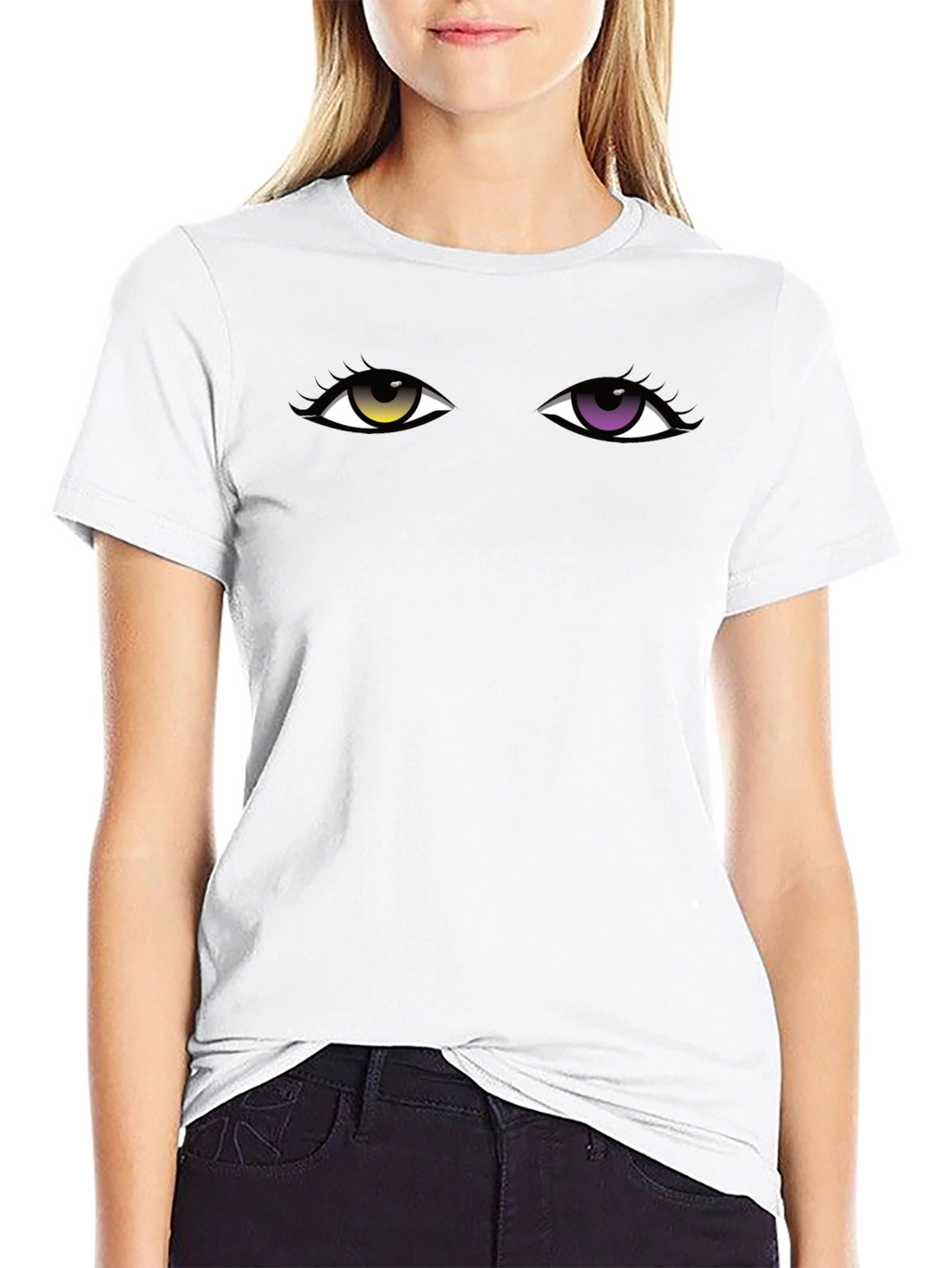 Heterochromia Eyes T-Shirt - Unique Graphic Tee