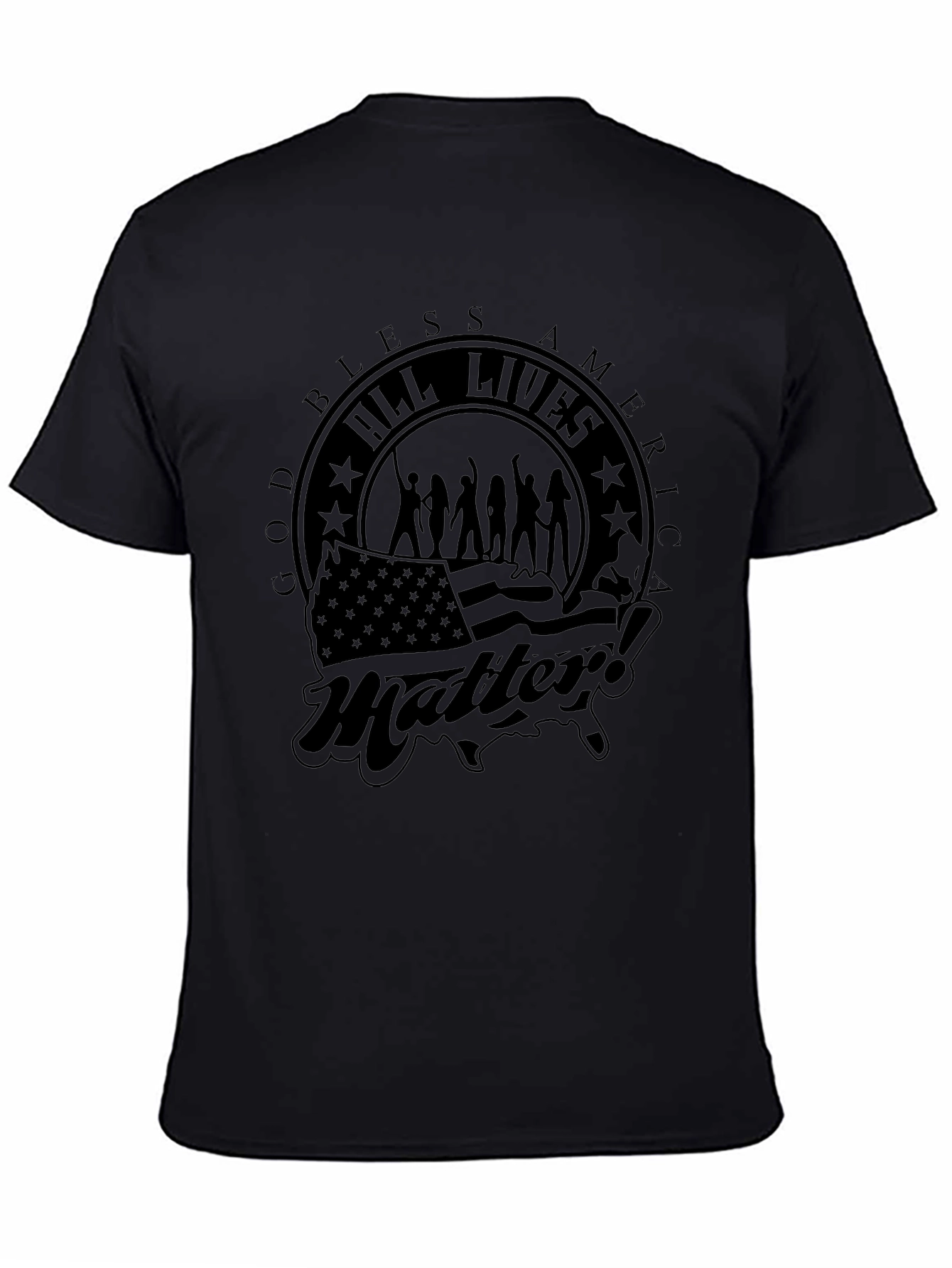 God Bless America All Lives Matter T-Shirt