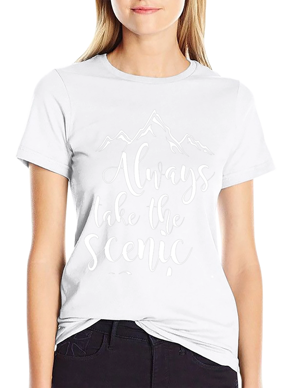 Scenic Route Black T-Shirt