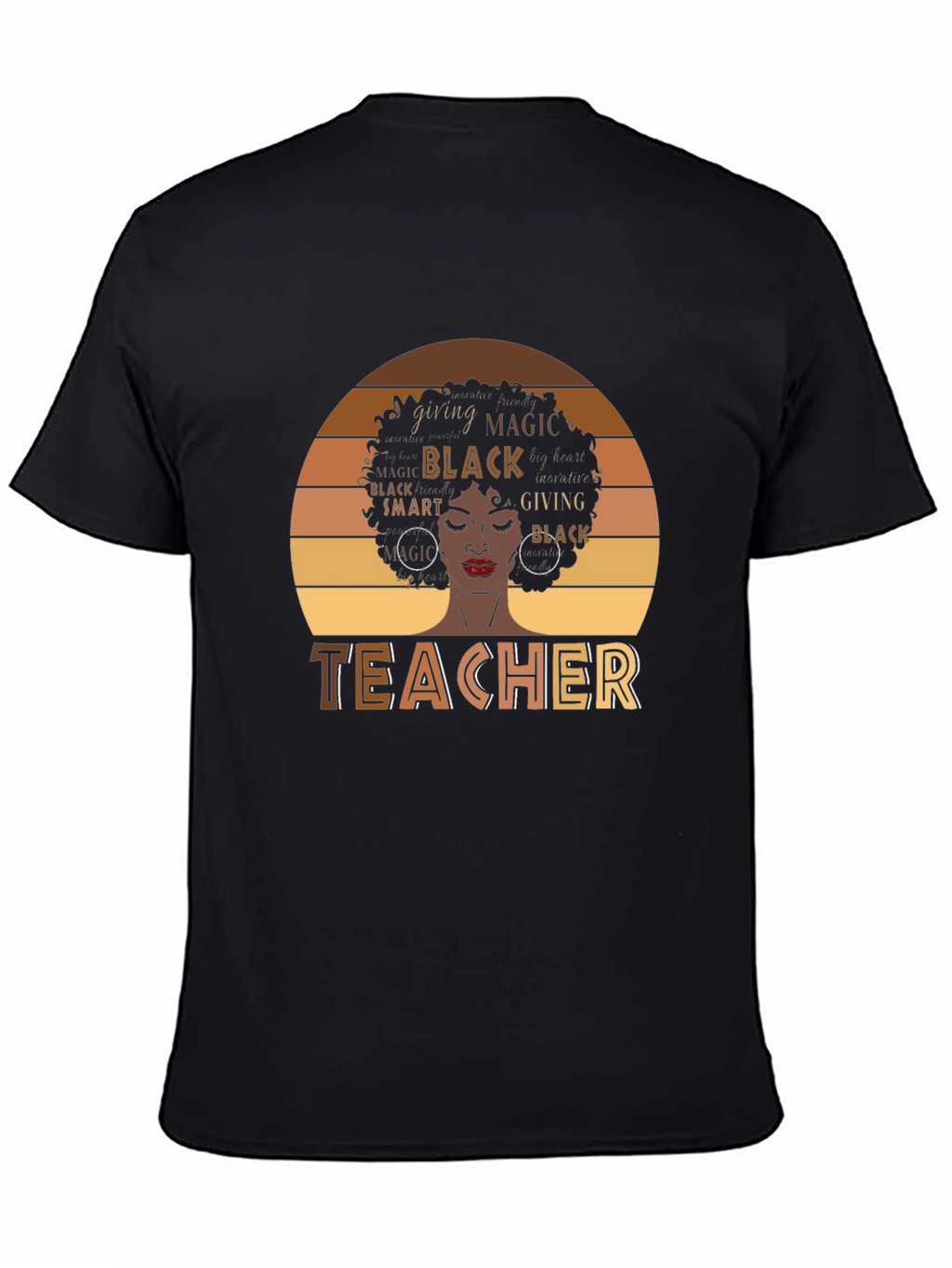Black Teacher Magic T-Shirt