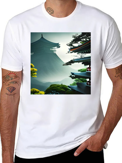 Zen Garden Graphic Tee - Unisex Soft Cotton