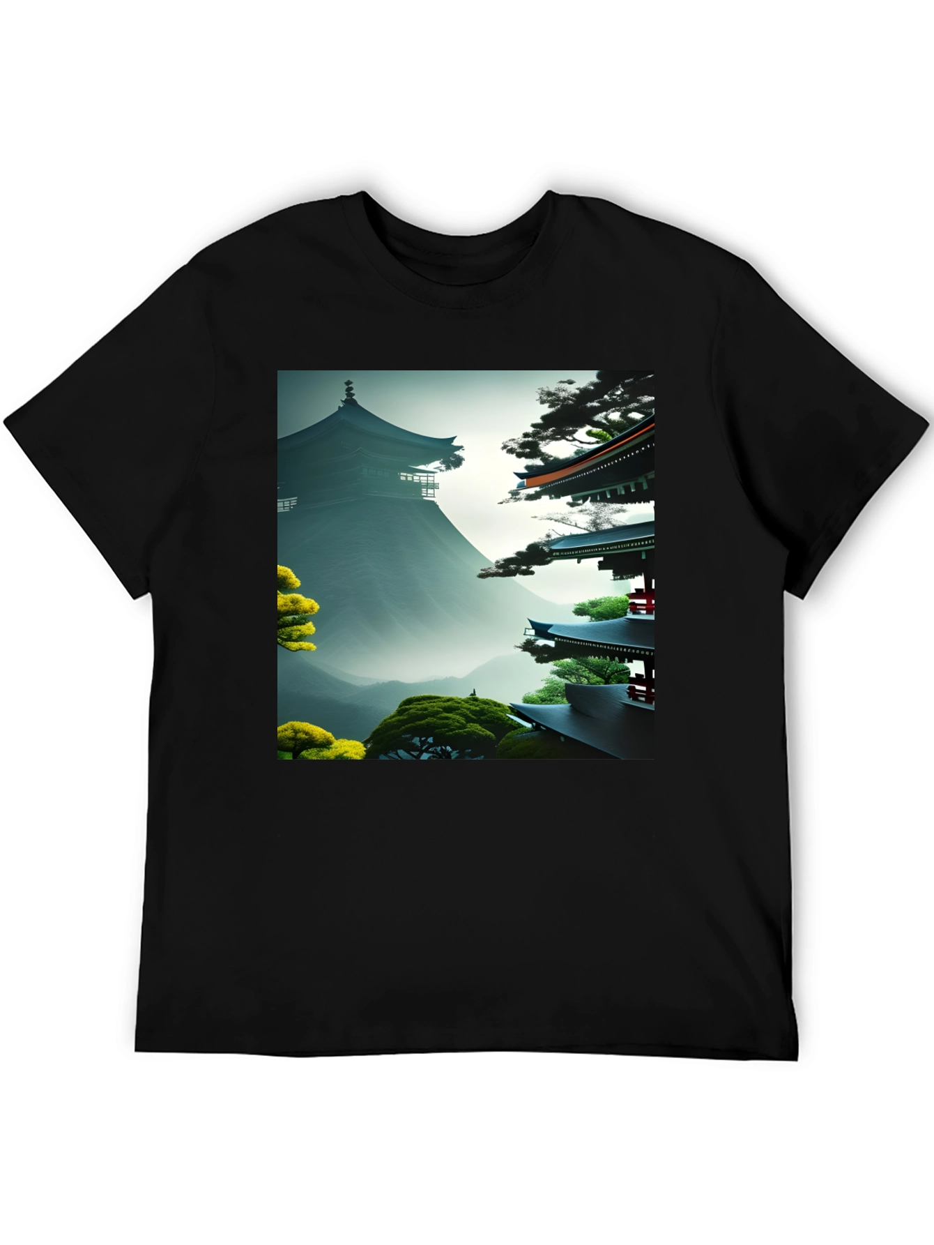 Zen Garden Graphic Tee - Unisex Soft Cotton