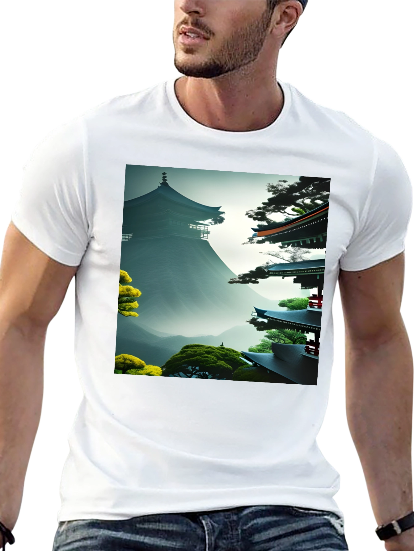 Zen Garden Graphic Tee - Unisex Soft Cotton