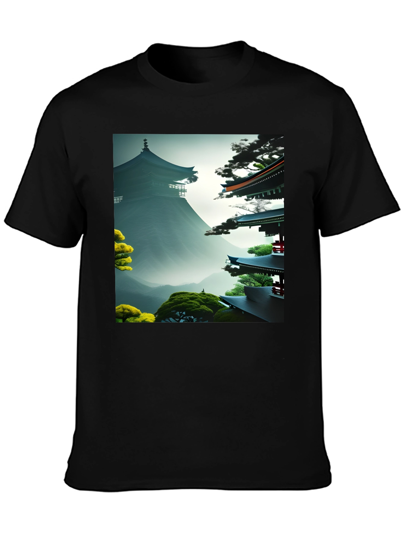 Zen Garden Graphic Tee - Unisex Soft Cotton