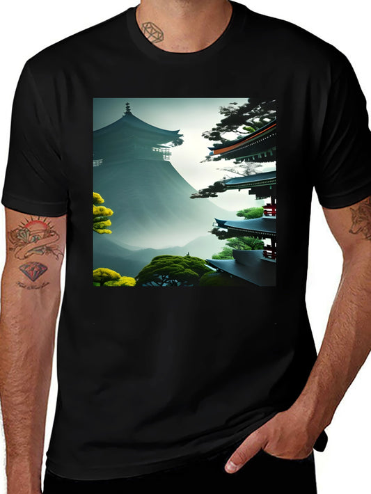 Zen Garden Graphic Tee - Unisex Soft Cotton