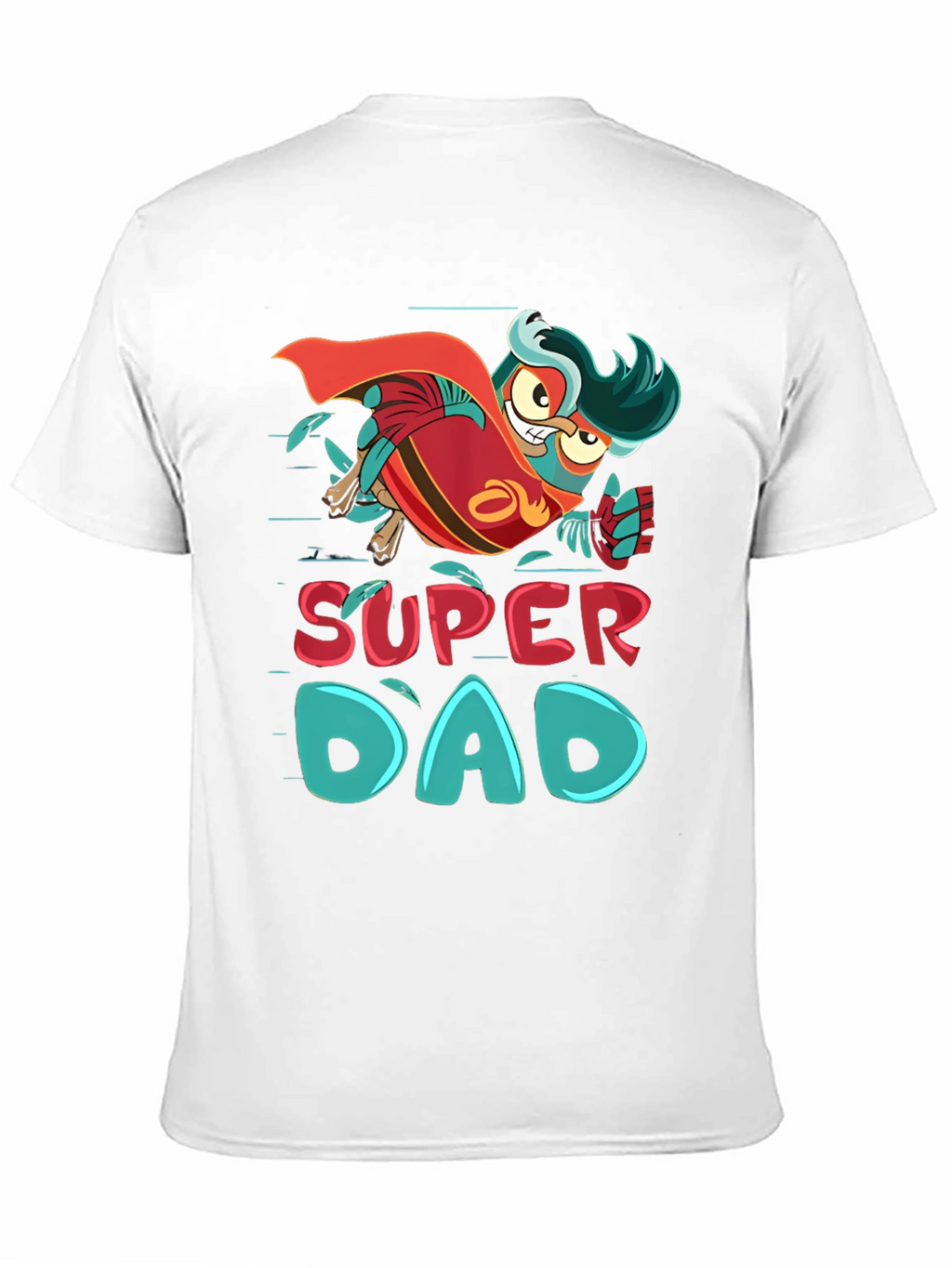 Super Dad Owl Hero T-Shirt - Fathers Day Gift