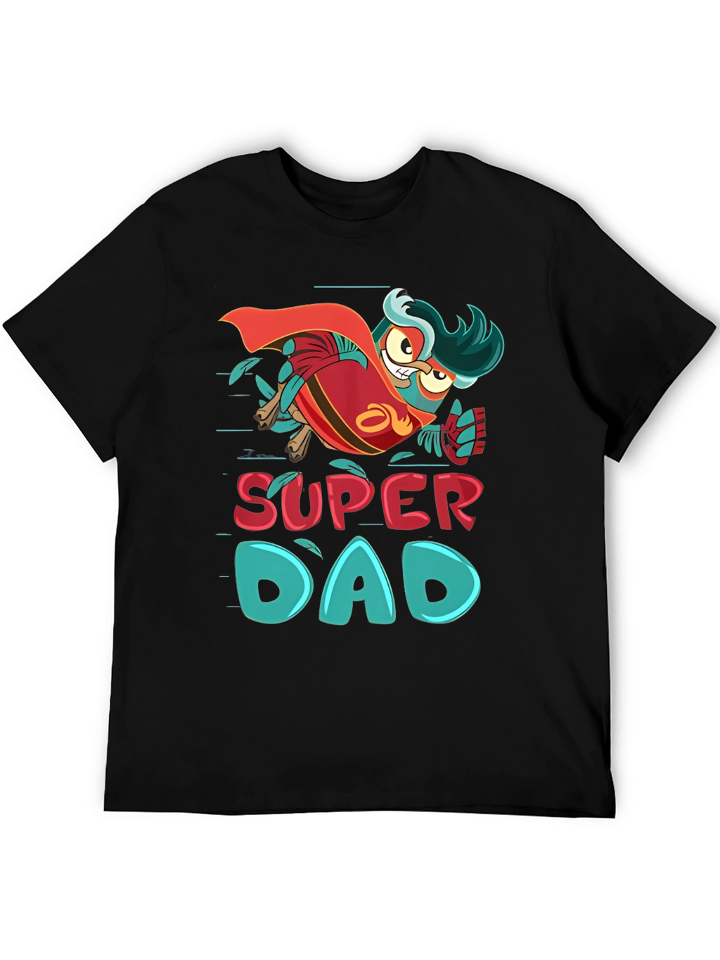 Super Dad Owl Hero T-Shirt - Fathers Day Gift