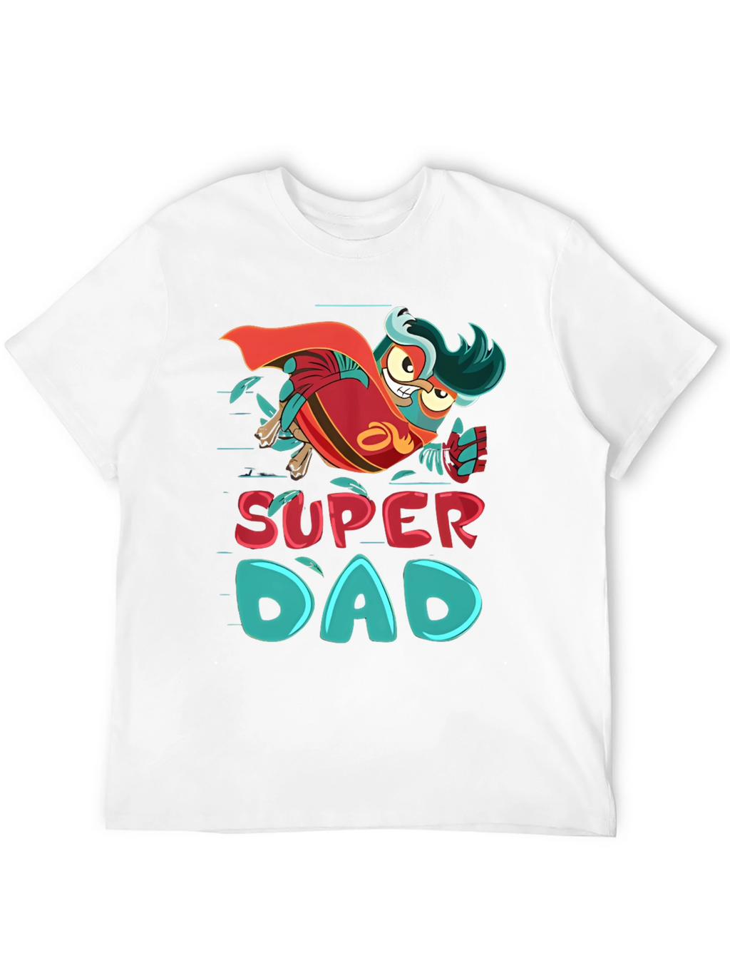 Super Dad Owl Hero T-Shirt - Fathers Day Gift